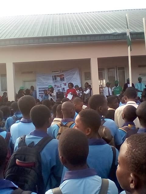 Angela Onwaeze’s Walk The Talk Nigeria takes awareness campaign against Child Sexual Abuse to schools