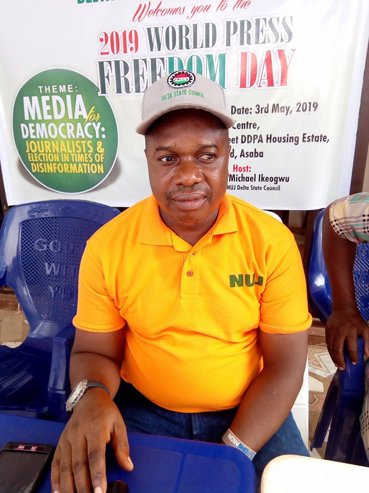 World Press Freedom Day: Delta NUJ condemns harassment of Journalists, Ikeogwu urges employers of journalists to pay salaries