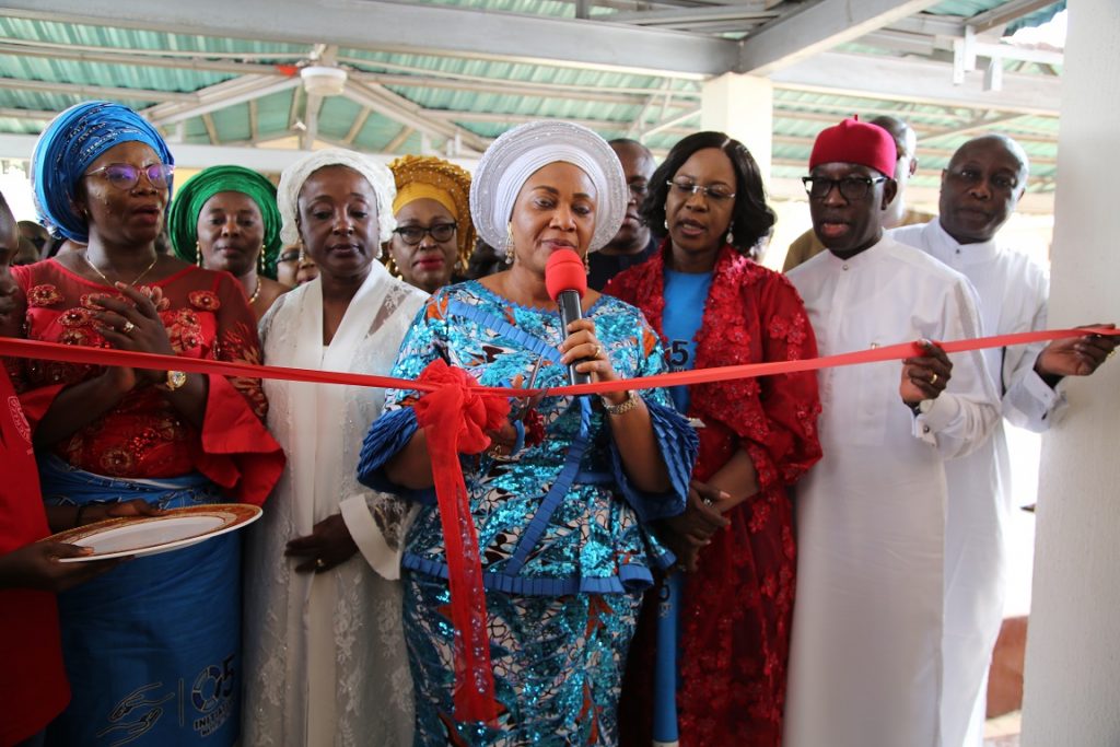 Dame Edith Okowa: Woman with heart of gold, passion for the needy, commissions Sickle Cell Referral Centre donated by O5 Initiative