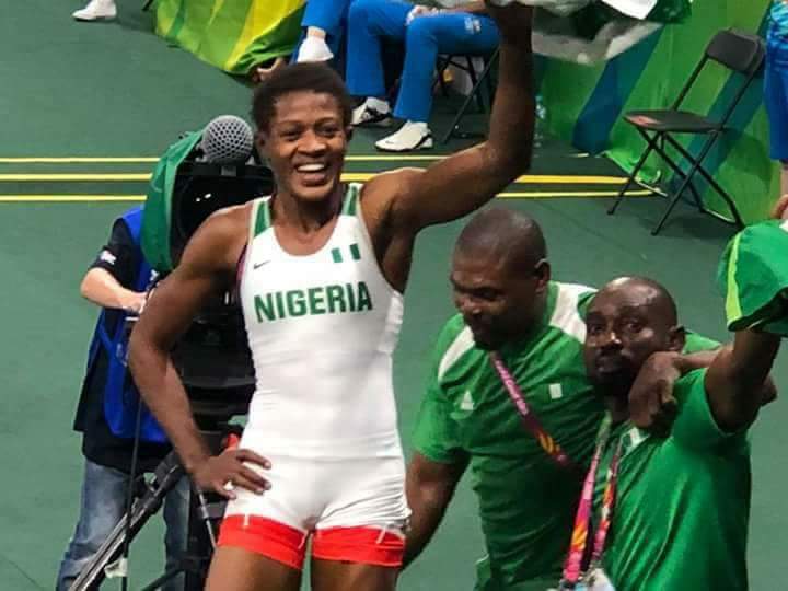 Adekuoroye wins world wrestling gold in Rome for Nigeria