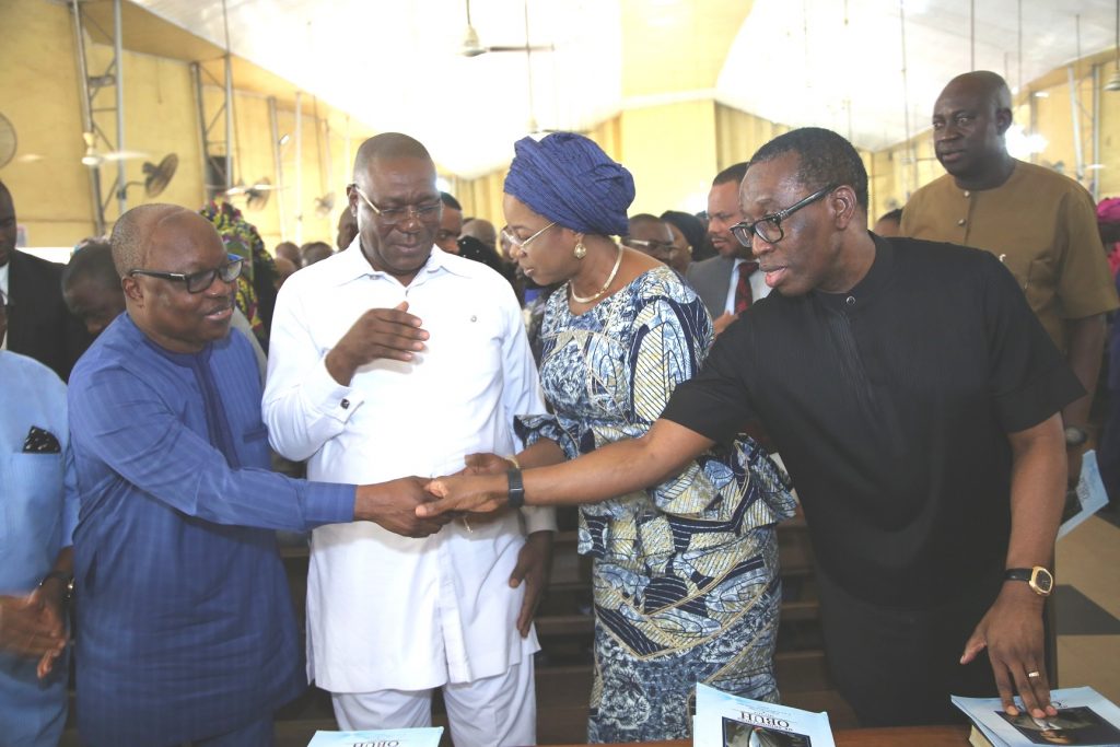 Tony Obuh’s funeral: You’ll be remembered by how you touched the lives of others, says Okowa