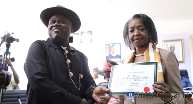 INEC declares PDP’s Douye Diri as Bayelsa governor-elect, gets certificate of return