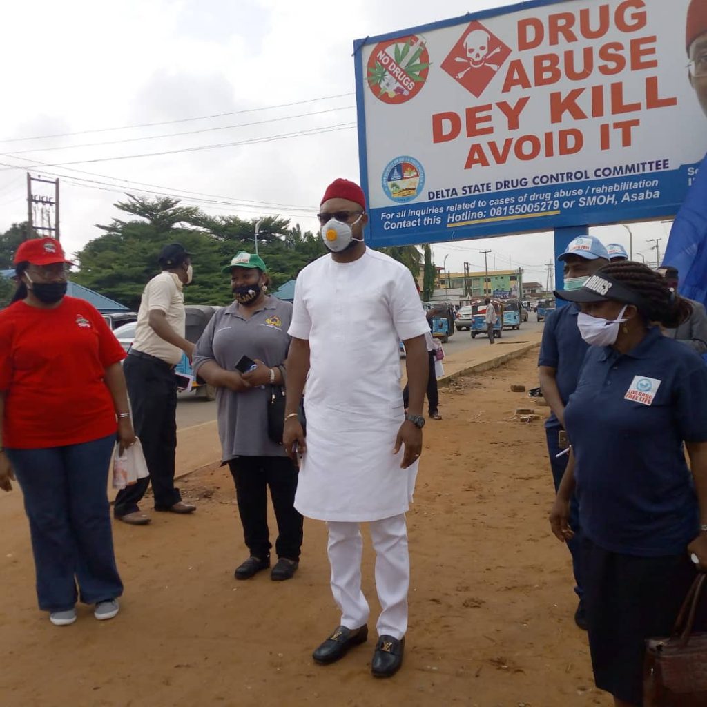 NDLEA declares Delta State storage hub of Illicit drugs, as State Govt. poised to establish rehab Centre