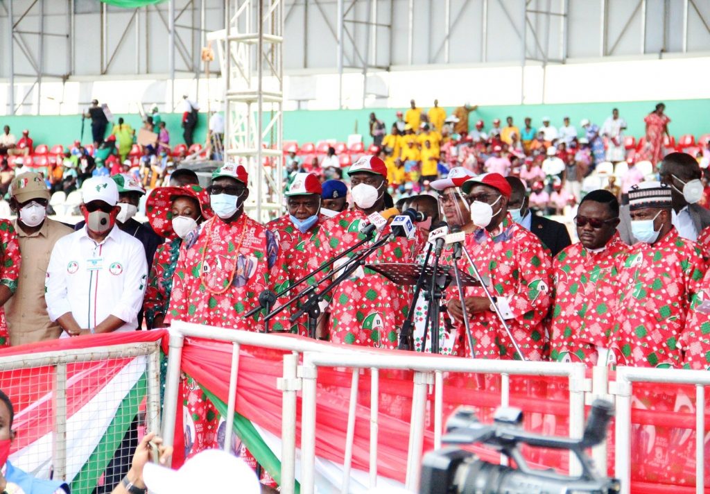 Fear not, be vigilant, re-elect Obaseki for 2nd term, Okowa, PDP leaders tell Edo voters