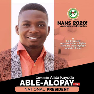 NANS presidential debate: Alopay seeks proper funding for education sector; urges adherence to 26% funding advocated by UNESCO