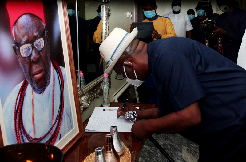 Wike, Uduaghan, judges, service commanders pay tribute to Pa Okowa