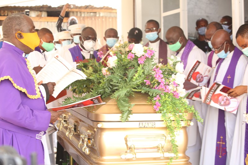 Governor Okowa’s father laid to rest