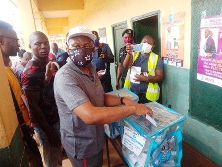 Delta LG elections: Reps Minority Leader casts vote, commends DSIEC, urges INEC to emulate DSIEC’s peaceful electoral process