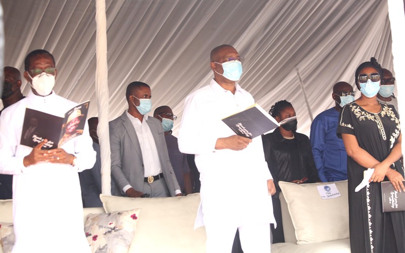 At Tim Owhefere’s funeral, Okowa tasks Isoko constituents on peace, unity