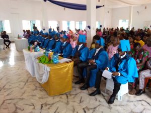 A cross section of the graduating students.