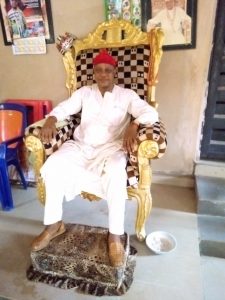 HRM Agbogidi Emmanuel Offor, Obi of Adonte.
