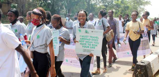 Irregular migration: Foundation cautions youths against falling victims to human traffickers