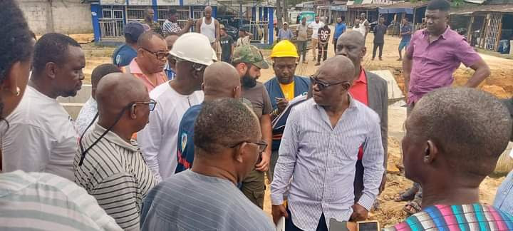 Warri- Effurun flood control: Okowa committed to commissioning project before tenure ends, says Macaulay