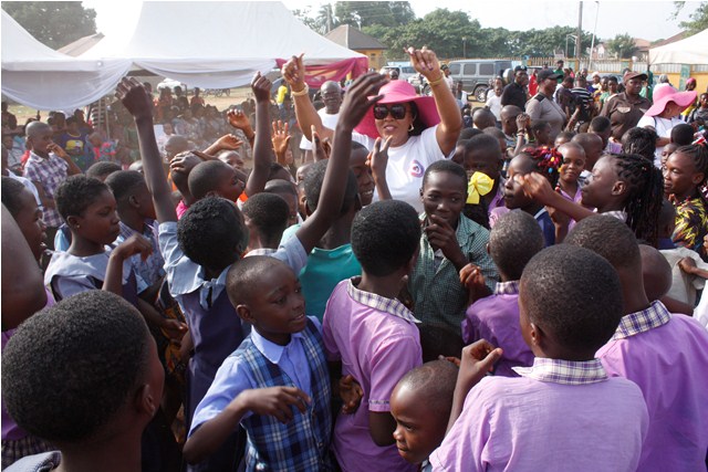 Children enjoy bliss at DAO Foundation’s fun-filled Christmas Party, as Doris Ochei urges the rich to show love to less privileged