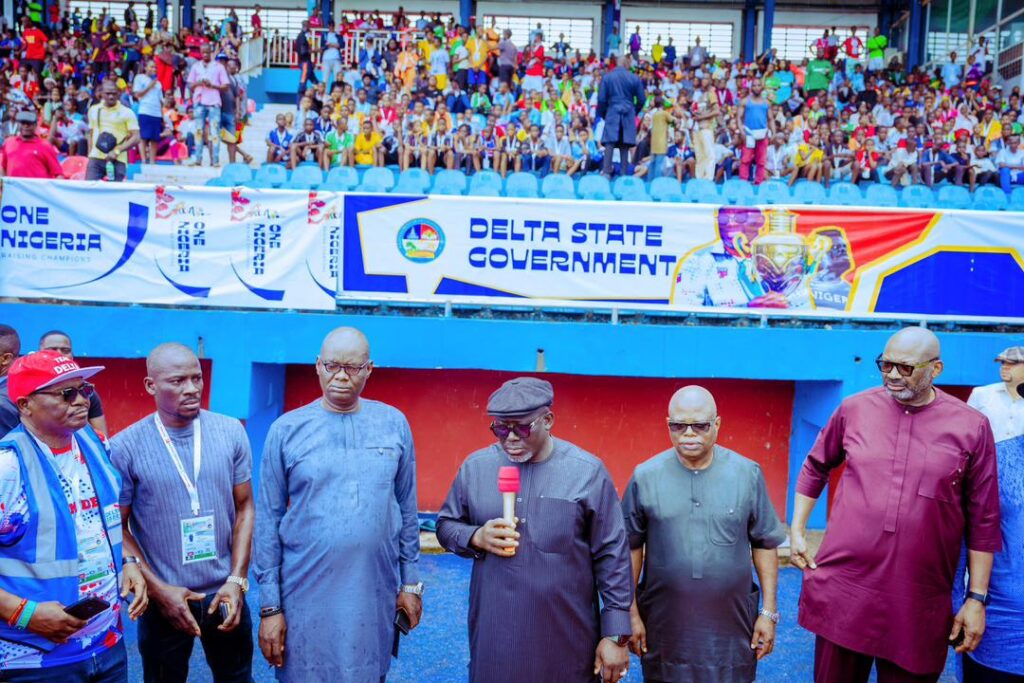 Delta ready for 2024 National Youth Games, says Oborevwori; 5,776 athletes arrive Asaba