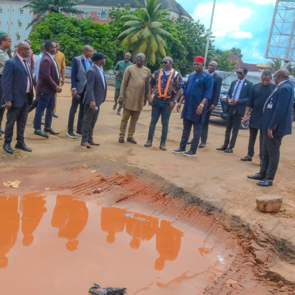 Failed portion of Onitsha-Asaba Federal road: Deputy Governor hopeful as remedial work begins