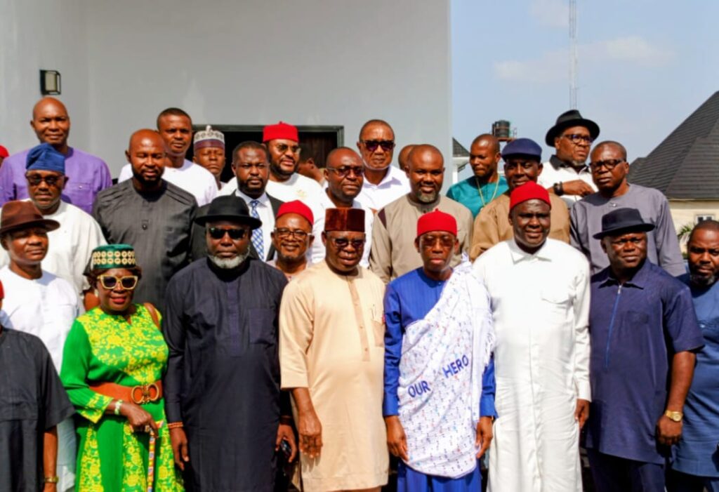 EFCC investigation: The truth will come, says Okowa as Delta North PDP leaders pay solidarity visit