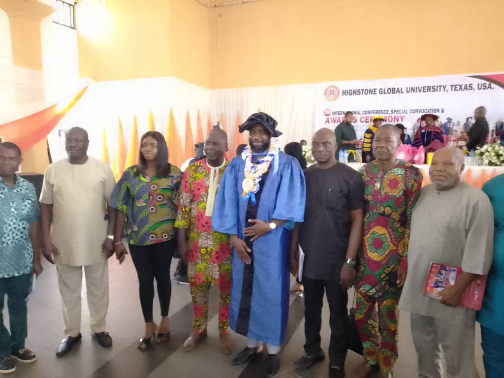 Tantita ED,  Enisuoh honoured with doctorate award