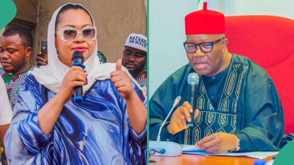 Natasha drags Akpabio to Court, demands N100 bn damages