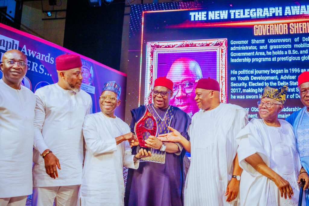 Another feather to cap: Oborevwori emerges New Telegraph Governor (Infrastructure) of the year