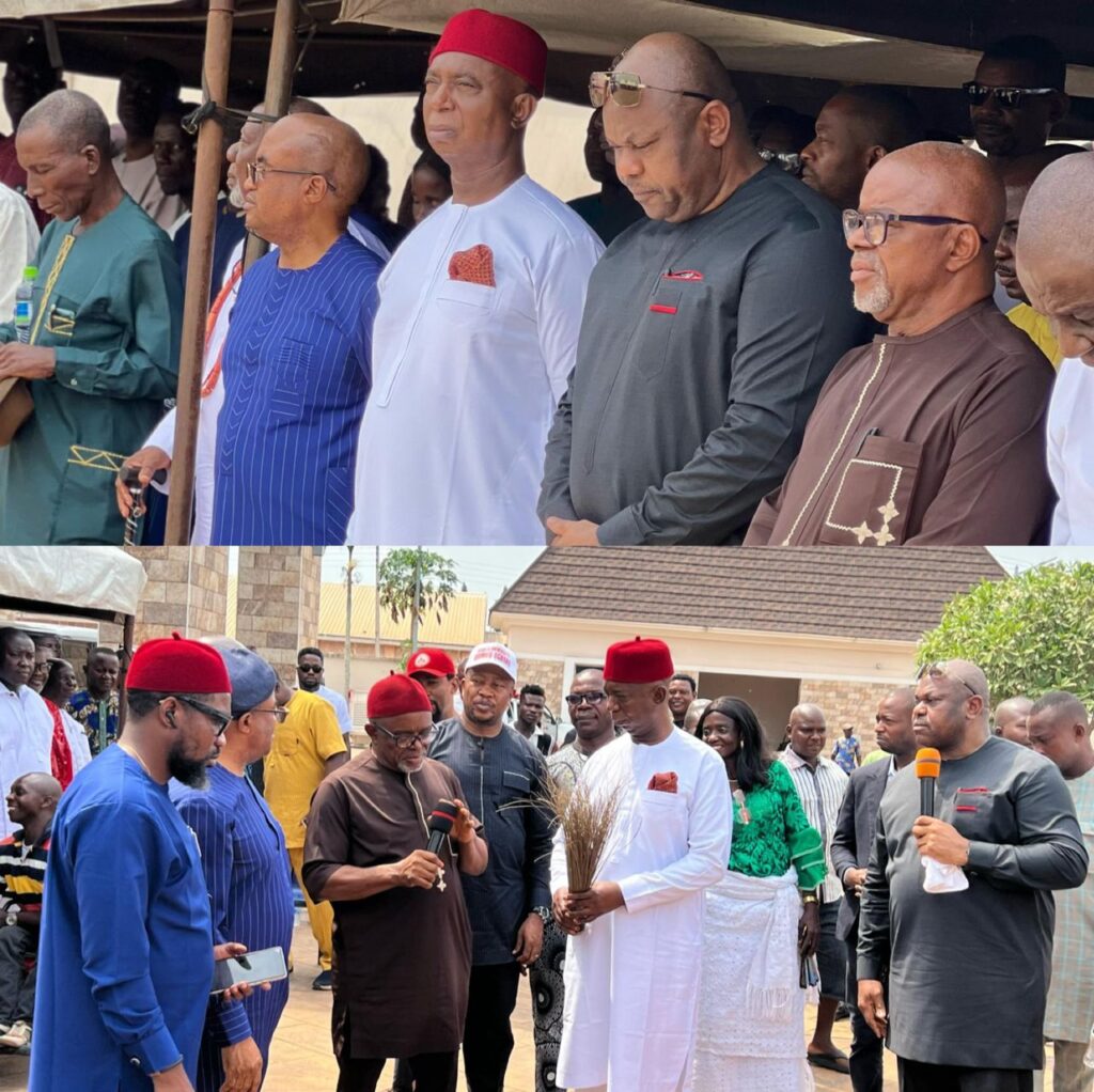 Delta North: Historic gathering at Ochei’s residence, APC gains strength as Senator Nwoko joins fold in Aniocha North