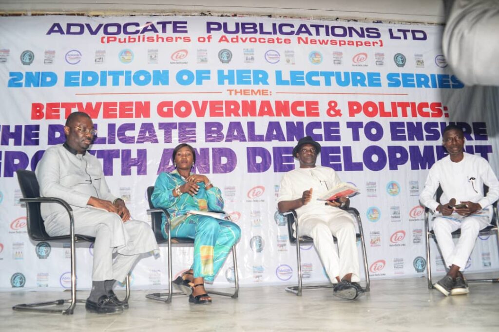 Experts at Advocate Lecture call for shift from Politics to Governance for Nigeria’s growth