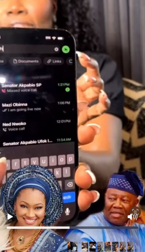 Akpabio’s call appeared on Sandra Duru’s livestream: Coincidence or coordination?