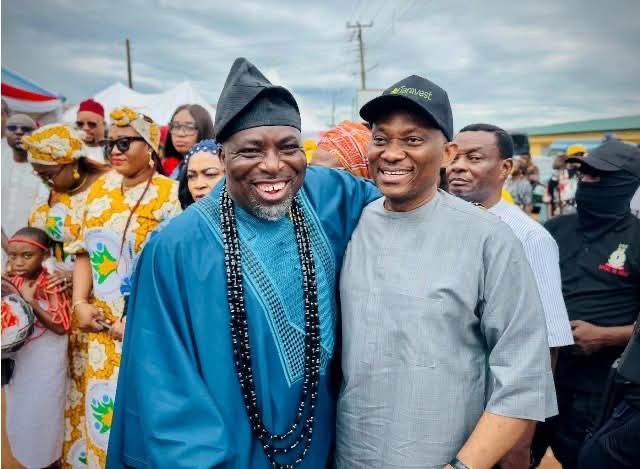 Projects: Elumelu extols Chinye for bringing joy to the people, restates Aniocha North’s position to fully deliver Oborevwori, Chinye for 2nd tenure