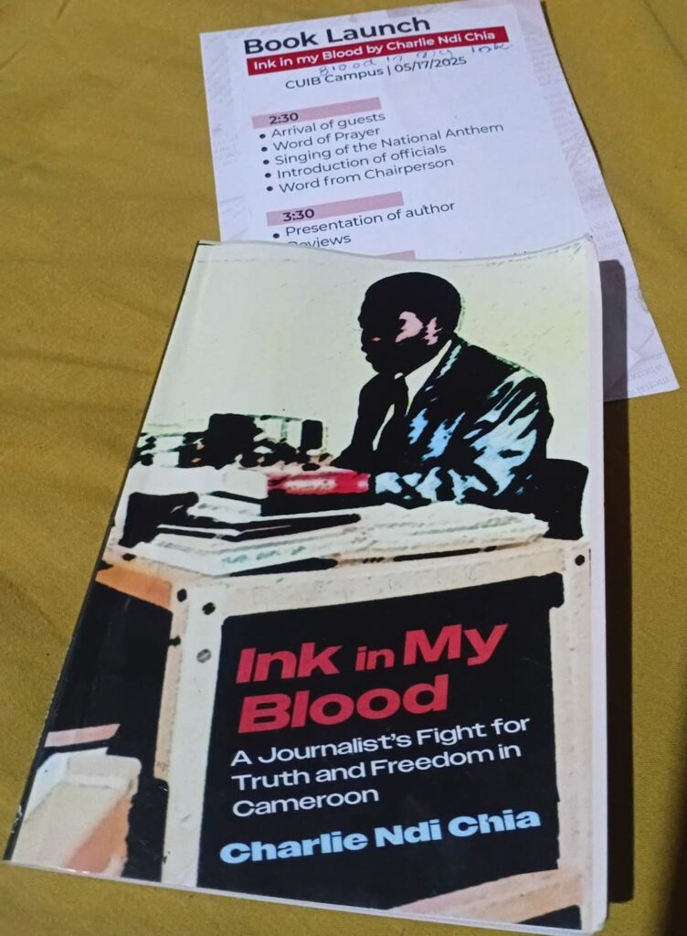 BOOK REVIEW – Ink In My Blood, written by Charlie Ndi Chia