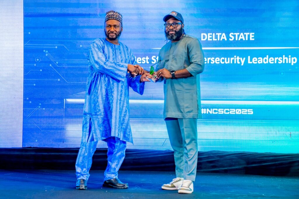 Delta Bags Best State in Cybersecurity Leadership Award