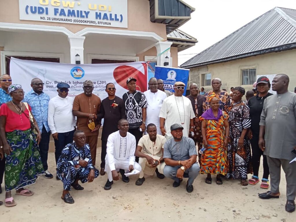 For healthier Uvwie, Patrick Ighomrore enrolls 150 indigenes for Delta Contributory Health scheme