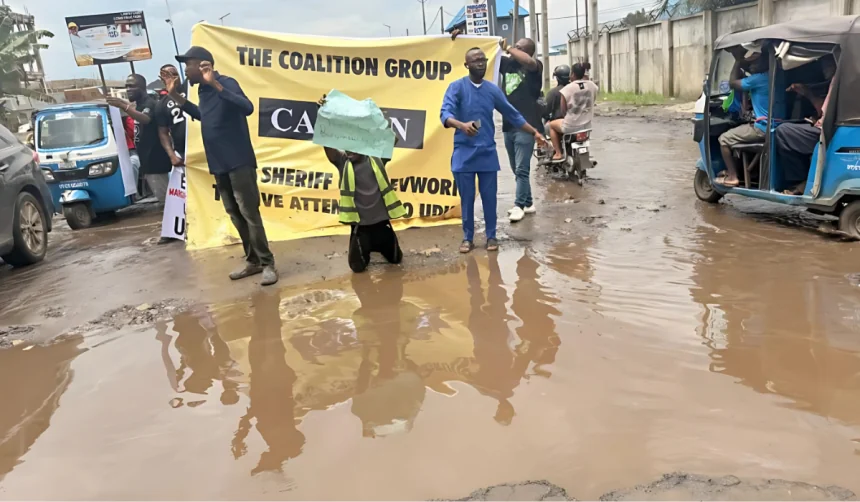 Residents, commuters slam Oborevwori, Udu Council chairman, Contractor Oguma for hardship imposed by terrible road condition