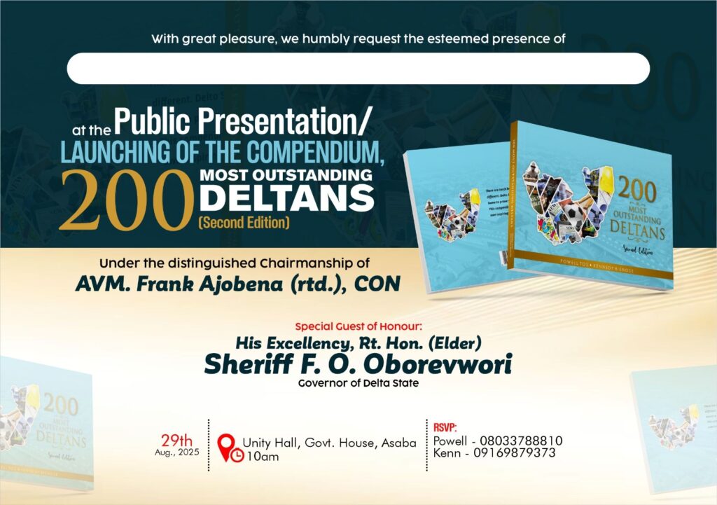Oborevwori, Ajobena, others to headline launch of Delta’s Who Is Who