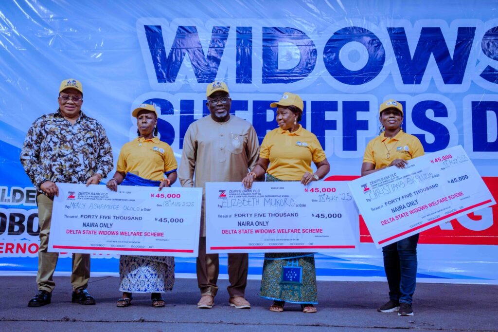 10,000 widows to enjoy free healthcare, as Oborevwori flags off N15,000 monthly welfare stipend scheme for beneficiaries