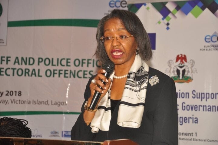 Agbamuche-Mbu takes charge as Acting INEC chair ahead of Mahmoud Yakubu’s exit