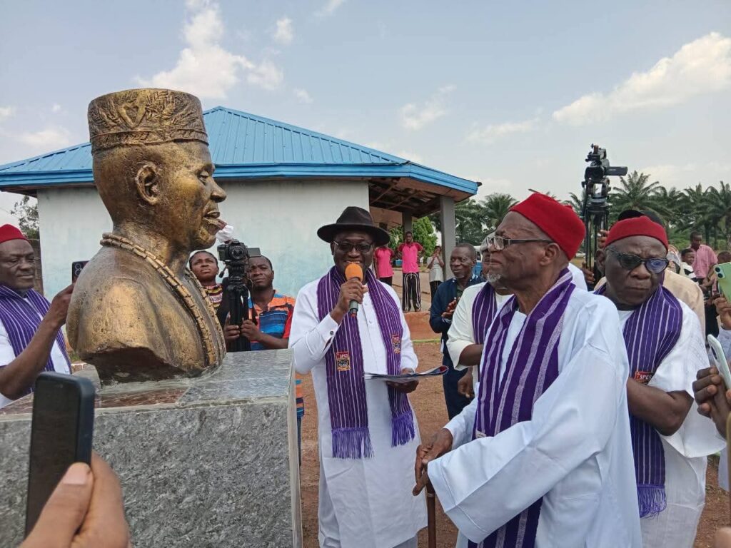 St. Pius Xth Grammar School, Onicha-Ugbo marks 65 years, honours pioneer Principal with statue