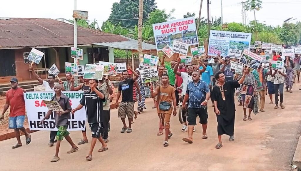 Igbodo boils as residents demand immediate eviction of Herdsmen over rising insecurity, farmland destruction