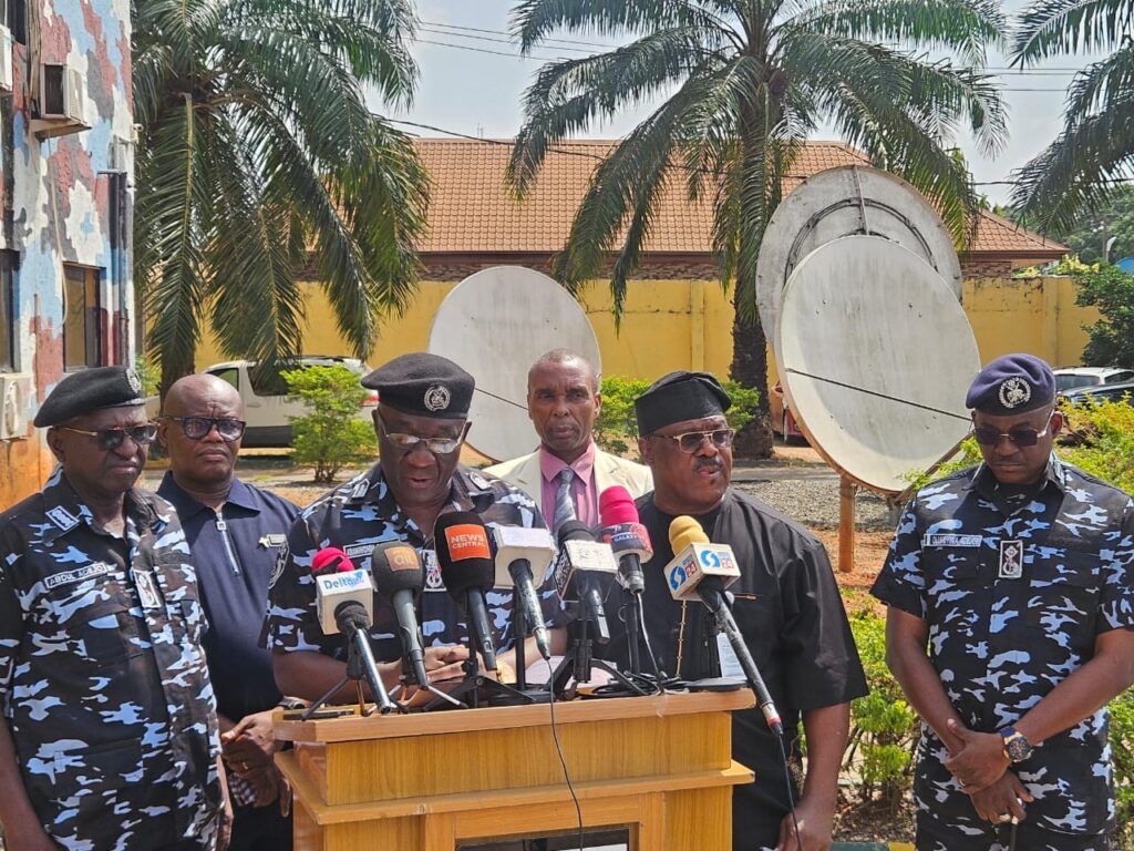 Delta Police smash crime rings, arrest 627 suspects, recover 144 firearms in one year