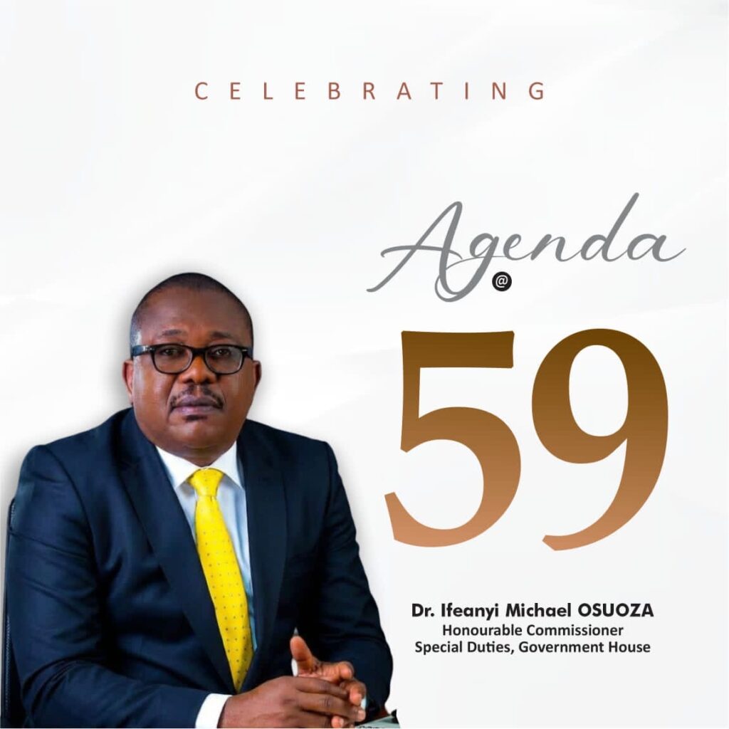 BIRTHDAY BELL – Osuoza at 59: Reflects on God’s grace through life’s trials, triumphs