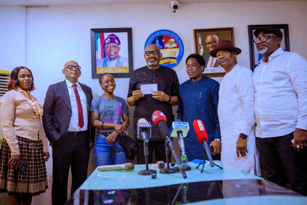 Delta Govt backs cancer fight with ₦10m donation