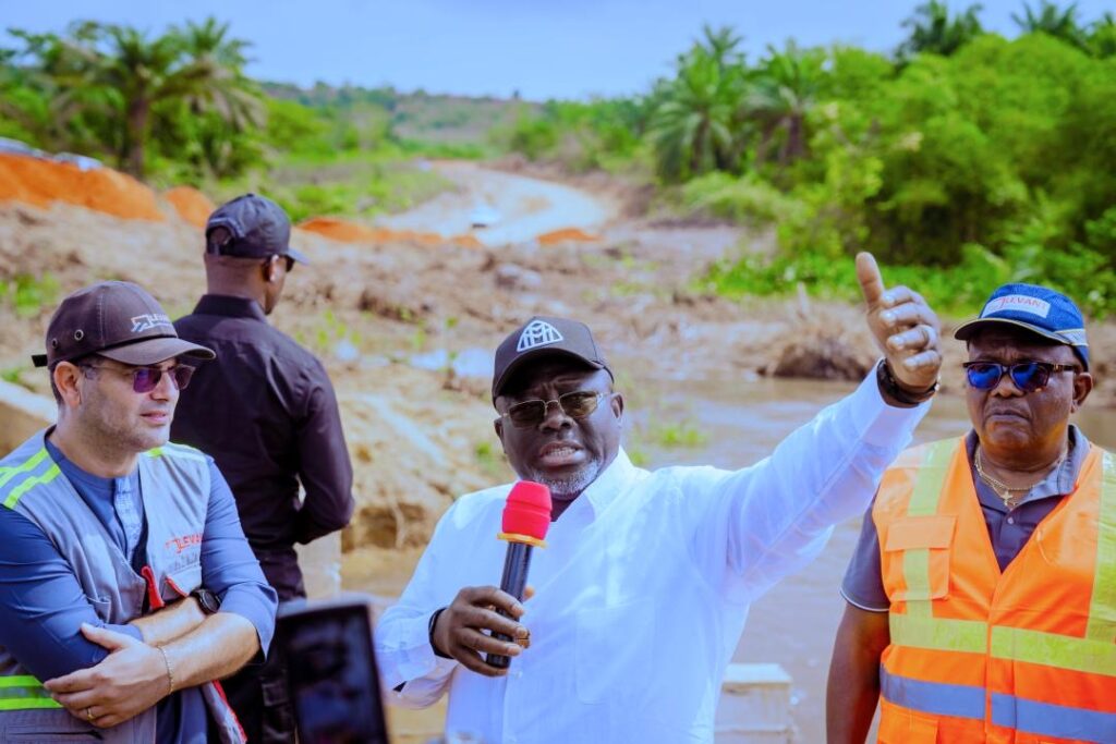 No shortcuts, no delays: Oborevwori inspects Ugbolu–Okpanam, Oko Roads, demands quality delivery