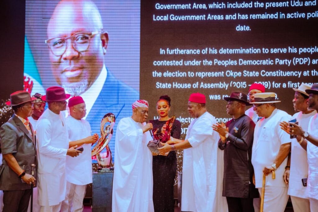 Oborevwori bags New Telegraph Overall Governor of the Year 2025 Award