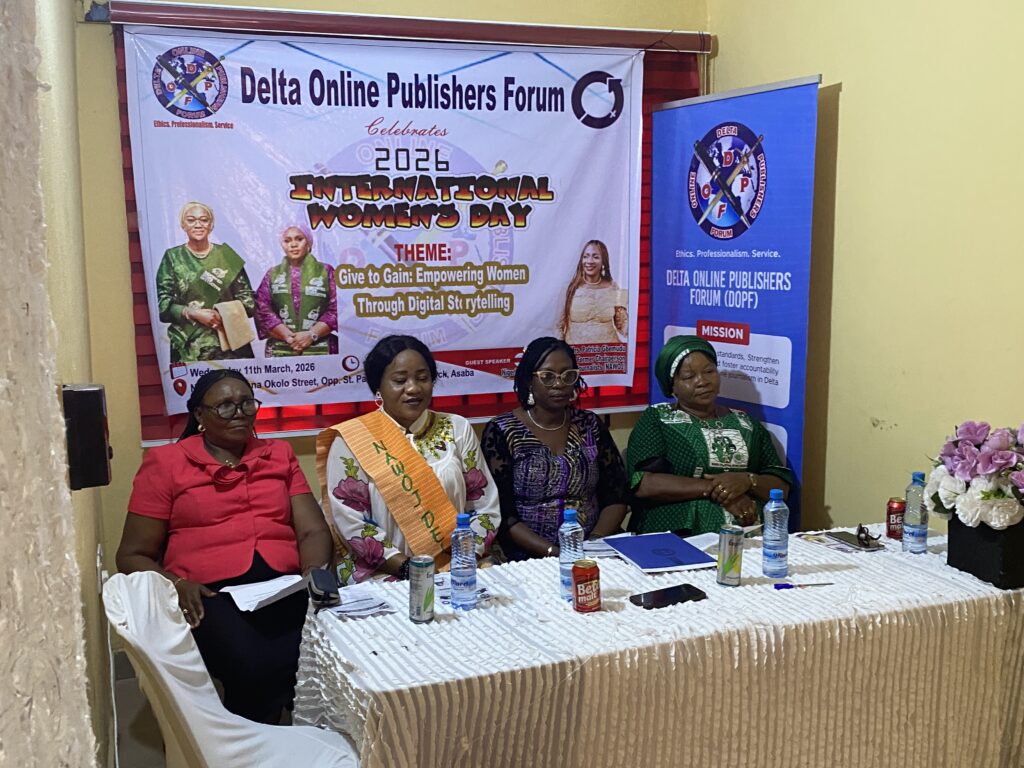 International Women’s Day: NAWOJ  at DOPF’s event, urges media to ‘Give opportunities to women to gain a stronger society’