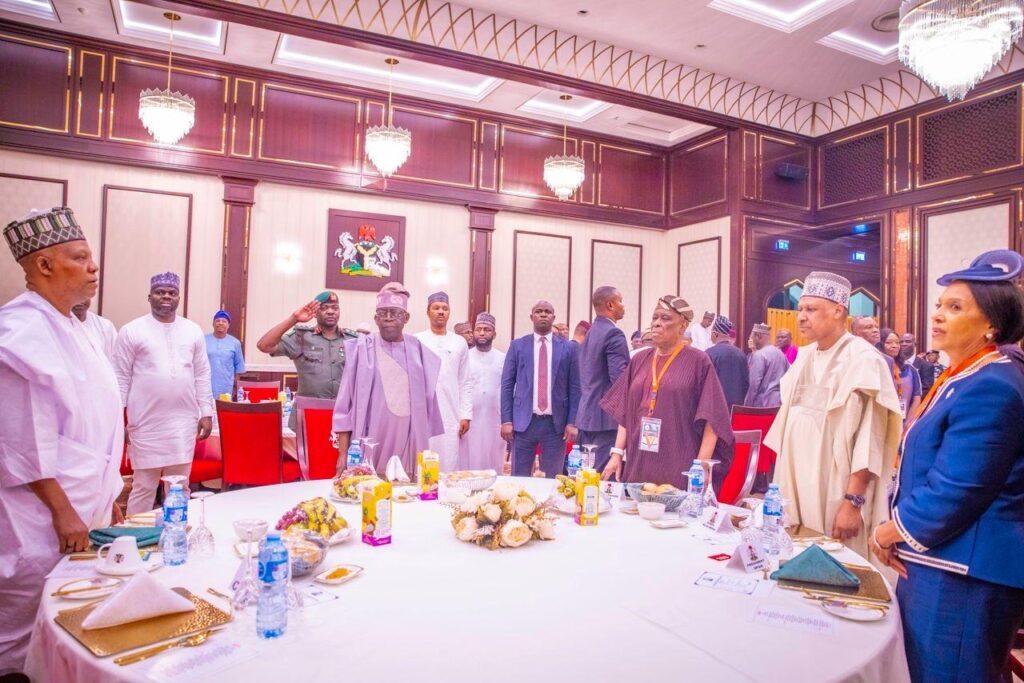 Tinubu to look into tariffs for media business, seeks greater collaboration for national development