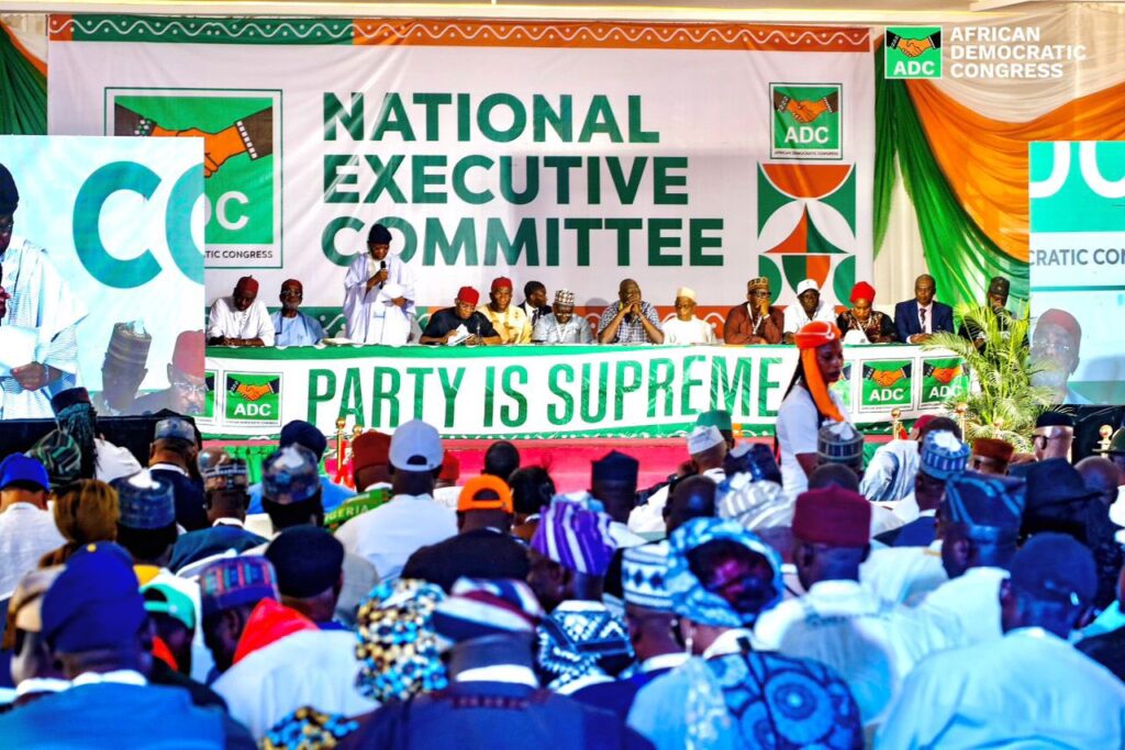 ADC will ‘salvage Nigeria’ from APC’s incompetence, says David Mark at party’s NEC meeting