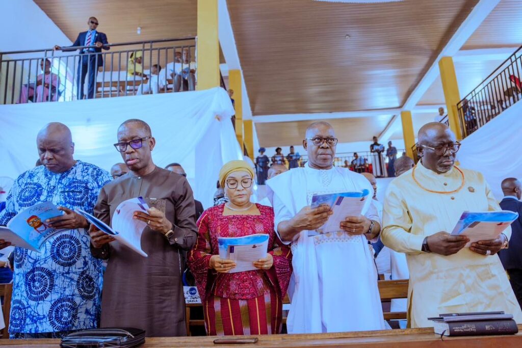 Delta leaders unite in grief as Gov Oborevwori, Ibori, Okowa honour late Deputy Gov Sir Benjamin Elue