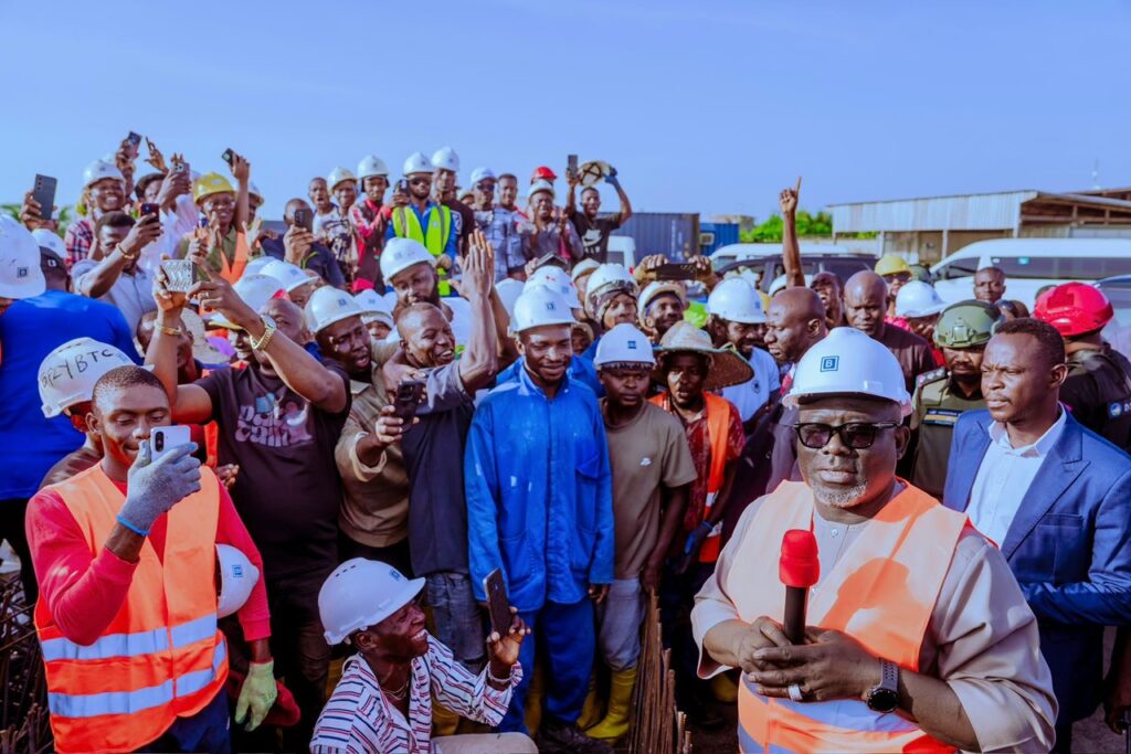 Oborevwori vows massive youth job creation, promises more projects for Julius Berger