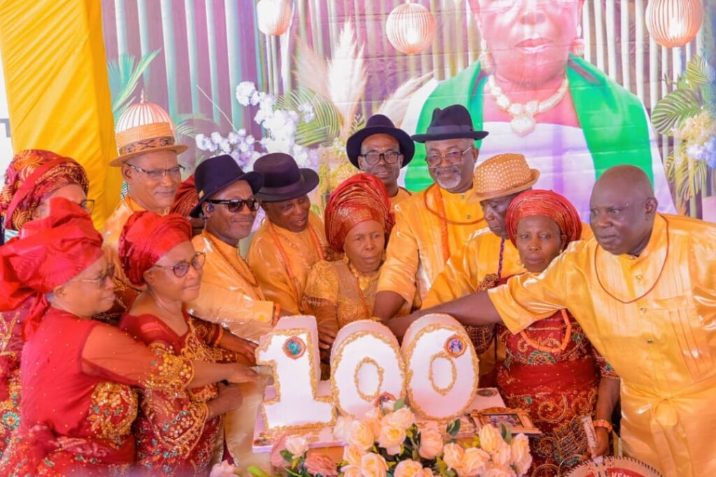 Mama Esther Ahon marks 100 years birthday, Oborevwori sends greetings, says she embodies, calmness, kindness, exemplary motherhood