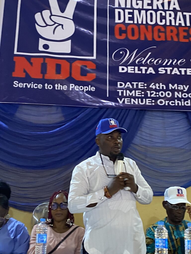 ‘God sent us to rescue Nigeria’, NDC makes grand claims as blistering attack on APC dominate Asaba Congress