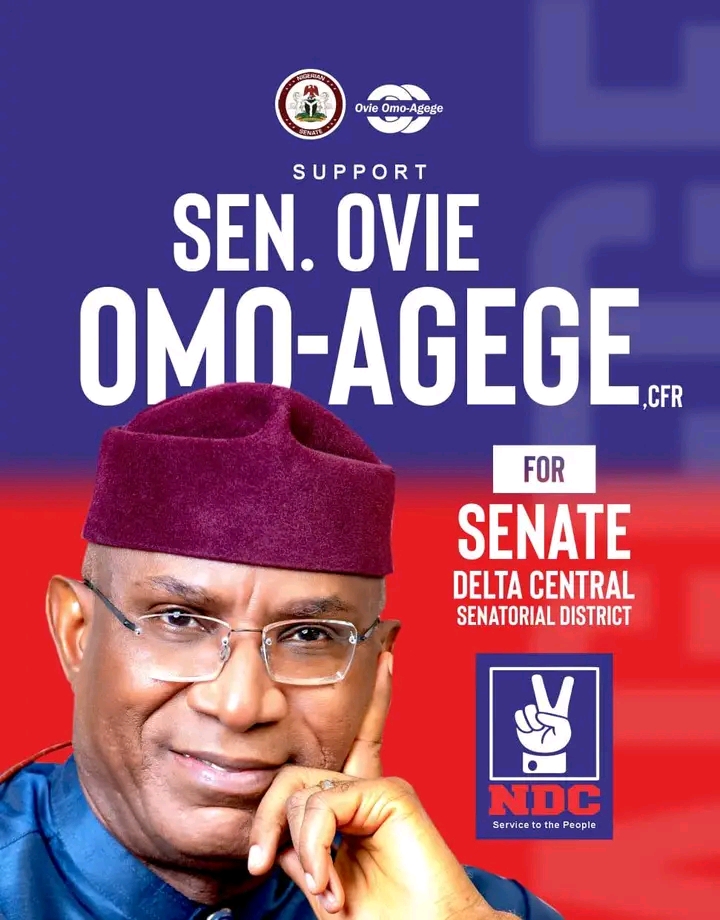 Omo-Agege joins NDC, declares Senate comeback with Peter Obi alliance